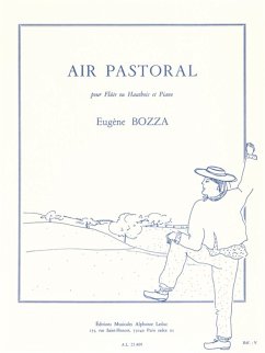 Cover Air pastoral pour flűte (hautbois) et piano