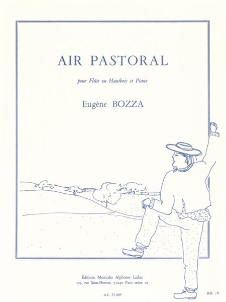 Air pastoral pour flűte (hautbois) et piano