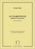 F. Lehar Tzarewitch Chant-Piano Vocal and Piano