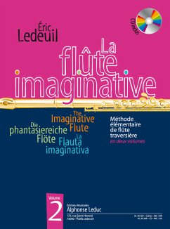 Cover La flute imaginative vol.2 (+CD) Méthode élémentaire de flute traversiere