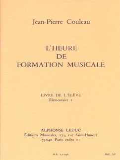 Cover COULEAU HEURE DE FORMATION MUSICALE ELEMENTAIRE 1/LIVRE DE L'ELEVE
