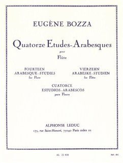 14 etudes-arabesques pour flute