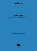 Rivier Concerto Basson-Piano Reduction Bassoon (2 Fagots) and Piano