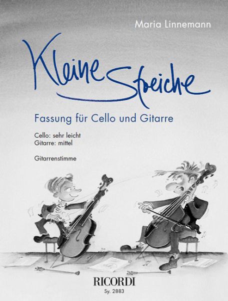 Kleine Streiche für Violoncello und Gitarre Spielpartitur
