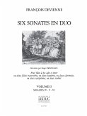 6 SONATES EN DUO VOL.2 POUR FLUTE A BEC ALTO ET TENOR (OU 2 FL/2 HAUTBOIS CLAR/SAX) BK