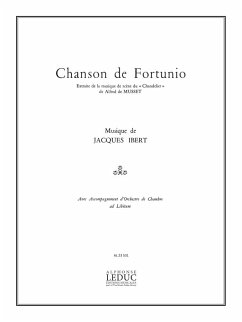 Cover Chanson de Fortunio pour chant et piano