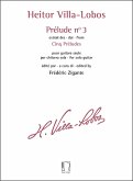 Heitor Villa-Lobos, Prélude n° 3 - extrait des Cinq Préludes Gitarre Buch