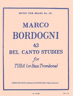 Cover 43 Bel Canto Studies for tuba (bass trombone)