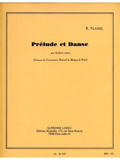 Cover Prélude et danse pour hautbois et piano