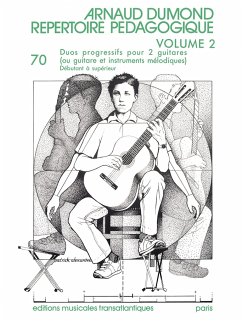 Cover Répertoire Pédagogique vol.2: pour 2 guitares partition (fr)