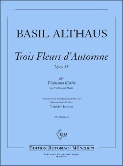 3 Fleurs d'automne op.88 für Violine und Klavier