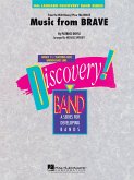 Music from Brave for concert band score and parts