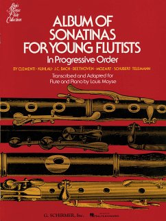 Cover Album of Sonatinas for Young Flutists