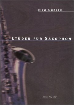 Cover Etüden für Saxophon