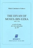 The Divan of Moses-ibn-Ezra op.207 for voice and guitar