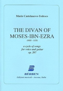 The Divan of Moses-ibn-Ezra op.207 for voice and guitar