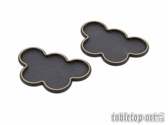 Movement Tray - Rounded Edge - 25mm 5s Cloud - Black-Gold (2) Cover Movement Tray - Rounded Edge - 25mm 5s Cloud - Black-Gold (2)