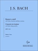 Konzert a-moll BWV1041 für Violine, Streicher und Bc Partitur Konzert a-moll BWV1041 für Violine, Streicher und Bc Partitur