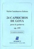 24 Caprichos de Goya op.195 vol.1 (Nr.1-6) para guitarra