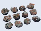 Trash Bases Round 25mm (5)