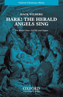 Hark the herald Angels sing for mixed chorus and orchestra vocal score