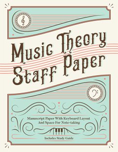 Cover Music Theory Staff Paper