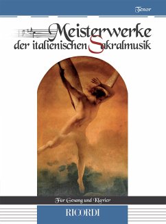 Cover Meisterwerke der italienischen Sakralmusik Tenor Voice and Piano Buch