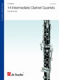 14 intermediate Quartets for 4 clarinets score and parts