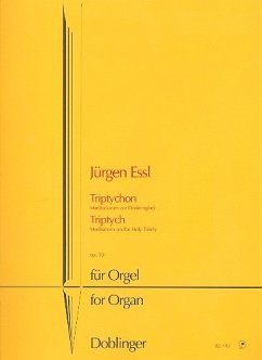 Cover Triptychon op.10 Meditationen zur Dreieinigkeit für Orgel