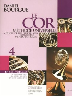 Cover Le cor vol.4 méthode universelle en 7 volumes (fr/dt/sp/en)