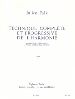 Cover FALK TECHNIQUE COMPLETE ET PROGRESSIVE DE L'HARMONIE VOLUME 2