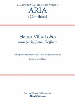 Aria Cantilena for string orchestra and violin, viola or violoncello solo score and set of parts