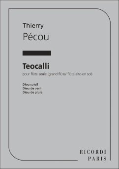 Cover Pecou Teocalli Flute Seule Flauto