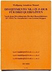 Cover Divertimento F-Dur Nr.1 KV439B,1 für 3 Flöten