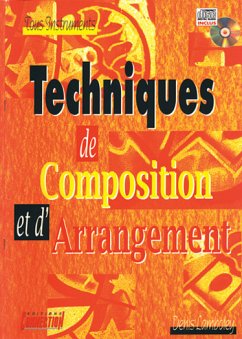 Cover Denis Lamboley, Techniques de Composition et D'arrangement Buch + CD