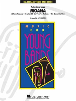 Cover Lin-Manuel Miranda, Selections from Moana Concert Band/Harmonie Partitur + Stimmen