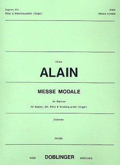 Messe modale en septuor für Frauenchor und Instrumente Stimmen