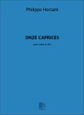 Philippe Hersant, Onze Caprices, Pour Violon & Alto Violin and Viola Partitur + Stimmen