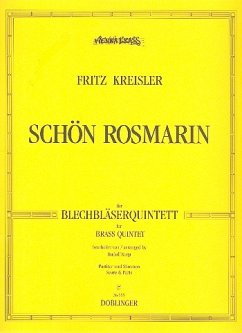 Schön Rosmarin für Blechbläserquintett Partitur+Stimmen korp, rudolf, ed.