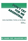 Andrew Lloyd Webber Don't cry for me Argentina Brass Band Partitur