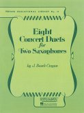 Eight Concert Duets for Two Saxophones Eight Concert Duets for Two Saxophones