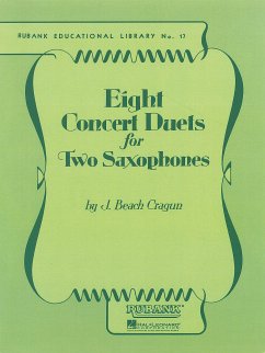 Eight Concert Duets for Two Saxophones Eight Concert Duets for Two Saxophones