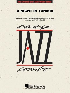 Cover Dizzy Gillespie_Frank Paparelli, A Night In Tunisia 4-Part Wind Instruments and Rhythm Section [Jazz Ensemble] Partitur + Stimmen
