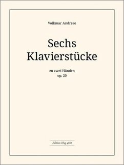 Cover 6 Klavierstücke op.20 für Klavier