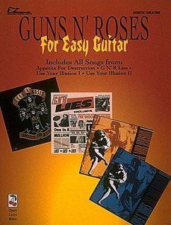 Cover Guns N' Roses for Easy Guitar Gitarre Buch