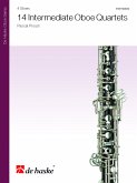 14 intermediate Oboe Quartets for 4 oboes score and parts