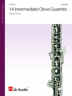Cover 14 intermediate Oboe Quartets for 4 oboes score and parts