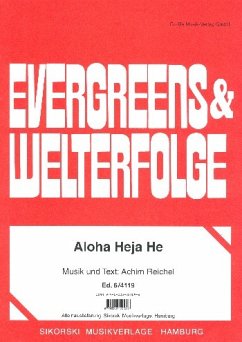 Cover Aloha heja he: Gesang und Klavier Einzelausgabe