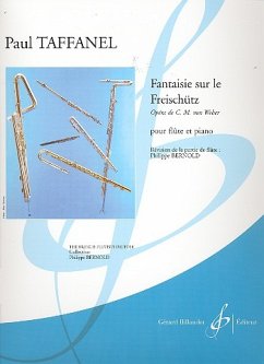 Cover Fantaisie sur le Freischütz pour flute et piano