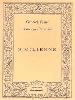 Cover Sicilienne pour piano